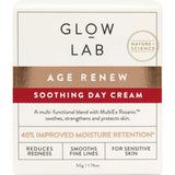 Glow Lab Age Renew Day Cream Soothing: A revitalizing moisturizer with anti-aging ingredients for hydrated, calm, and youthful skin.