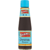 Bottle of Ayam Oyster Sauce, rich in umami flavor, perfect for stir-fries and marinades, enhancing Asian dishes.