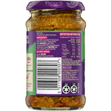 Tangy Patak's Pickle Lime Medium, made with juicy limes and spices, perfect for enhancing Indian dishes and dips.