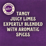 Tangy Patak's Pickle Lime Medium made from juicy limes and spices, perfect for enhancing meals with medium heat.