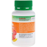 Healtheries Vitamin C with Biotics 1000mg bottle, designed for immune support and gut health with effervescent formula.