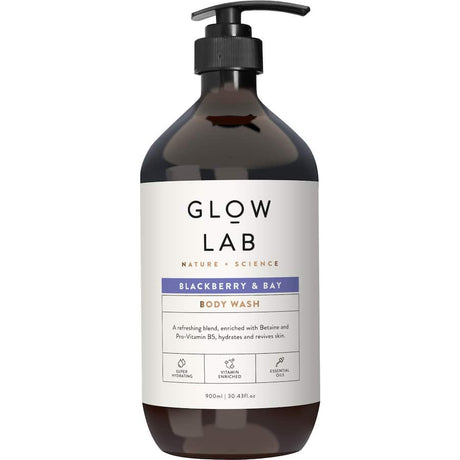 Luxurious body wash infused with Blackberry and Bay, enriched with Shea Butter and Argan Oil for hydrating, refreshing skin.