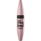 Maybelline Lash Sensational Waterproof Mascara in Very Black enhances lashes for a dramatic, full-fan look without clumping.