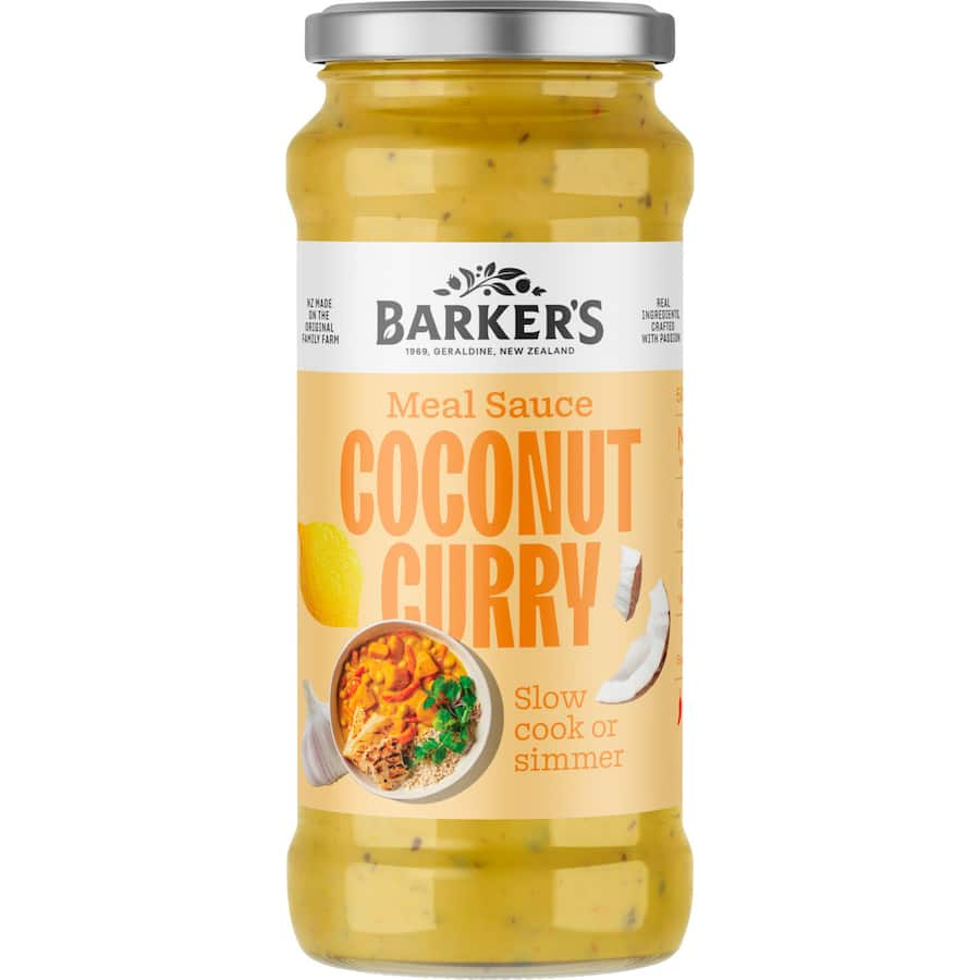 Barkers Meal Base Coconut Curry Sauce