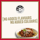 Heinz [Seriously] Good Pasta Sauce Bolognese, rich in tomatoes and spices, perfect for enhancing any pasta dish.