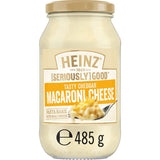 Creamy Heinz [Seriously] Good Pasta Bake Sauce for delicious macaroni cheese, perfect for easy family meals.