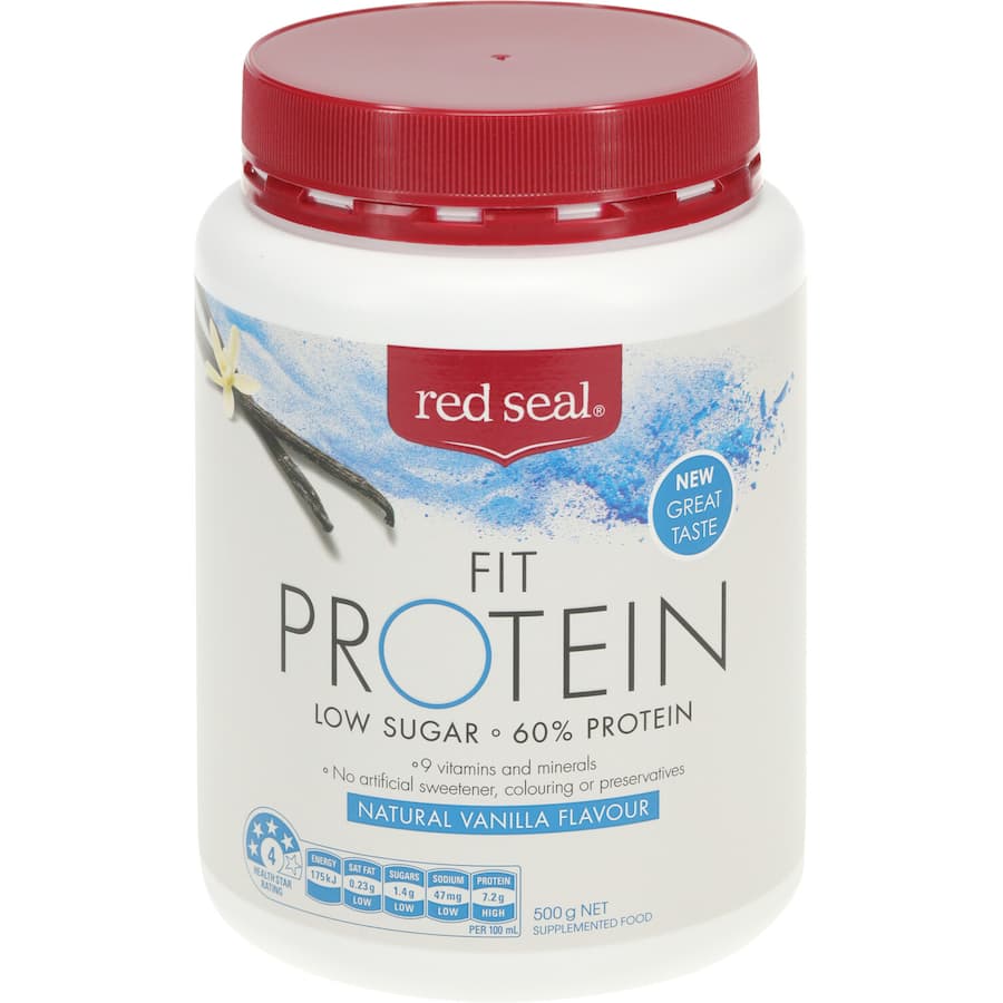 Red Seal Fit Protein Powder Vanilla