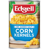 Edgell Corn Whole Kernel No Salt in a can, perfect for adding sweetness and crunch to salads, stir-fries, and more.