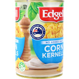 Edgell Corn Whole Kernel No Salt, nutritious corn for salads, soups, and more, with natural sweetness and no added salt.