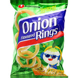 Crunchy Nong Shim Onion Rings, a flavorful high-fiber snack, perfect for movie nights or a tasty lunchbox addition.