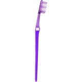Reach Between Toothbrush Firm with multi-level bristles for effective plaque removal and rounded ends for gentle gum care.