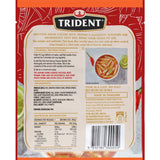 Bowl of Trident Instant Soup Tom Yum Goong Noodles, featuring shrimp, lemongrass, and vibrant spices, perfect for quick meals.