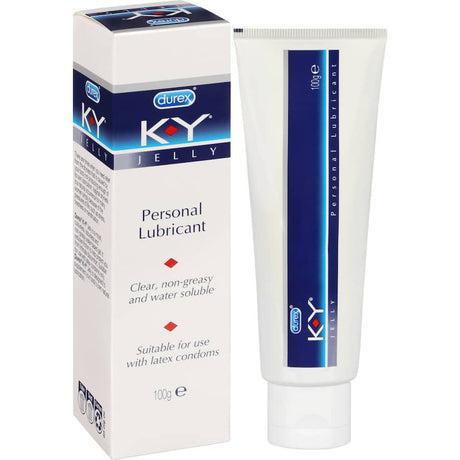 Clear, non-greasy water-based lubricant gel designed to relieve vaginal dryness and reduce friction.