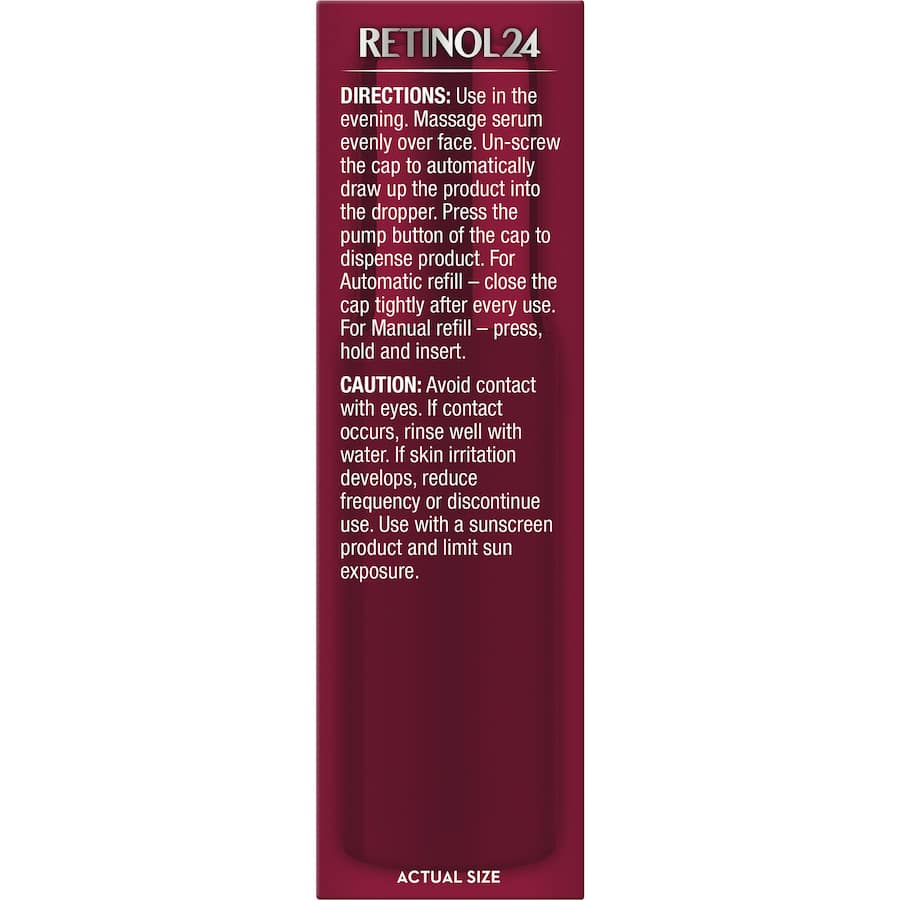 Olay Regenerist Retinol24 Night Serum: a hydrating retinol serum for plumper, youthful skin, reducing fine lines and dark spots.