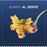 Aspiral-shaped Fusilli pasta, crafted from semolina, perfect for rich sauces and salads, delivering a delightful 'al dente' texture.