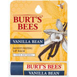 Burt's Bees Vanilla Bean Lip Balm: hydrating, natural lip treatment with soothing vanilla flavor and rich moisture.