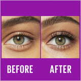 Waterproof volumising mascara with a double curved brush for dramatic lift, length, and no clumps for stunning lashes.