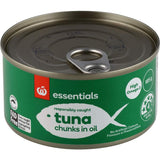Essentials Tuna Chunks In Oil Tear tab can 185g