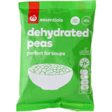 Dehydrated peas in a 100g package, high in fiber, perfect for enhancing soups, stews, and salads without additives.