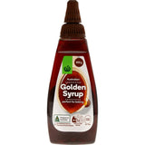 Woolworths Golden Syrup bottle, a versatile Australian-made sweetener for baking cookies, cakes, and pancakes.