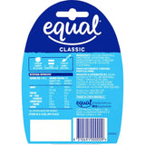 Equal Sugar Substitute Tablets: calorie-free sweetener, aspartame-based, equivalent to 1 tsp of sugar, ideal for guilt-free indulgence.