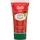 Gourmet Garden Fresh Vegetable Chilli Mild Paste, a gluten-free, organic condiment for flavorful, easy cooking.