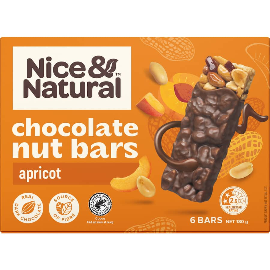 Chocolate Apricot nut bars featuring dark chocolate, apricots, and wholesome ingredients for guilt-free snacking.