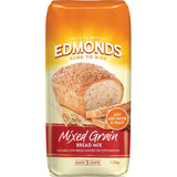 Edmonds Mixed Grain Bread Mix packed with whole grains for nutritious, flavorful homemade loaves perfect for any meal.