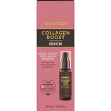 Essano Collagen Boost Serum, enriched with organic rosehip oil and plant peptides for youthful, radiant skin.