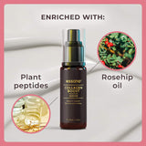 Essano Collagen Boost Serum with rosehip oil and plant peptides for youthful, smooth, and radiant skin.