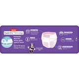 Huggies Ultra Dry Nappy Pants Girls Size 4 (9-14kg) Jumbo pack 62pack