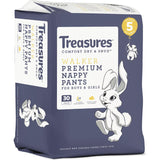 Treasures Dry & Snug Nappy Pants Walker 13-18kg Bulk pack 30pack