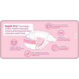 Huggies Ultra Dry Nappies Girls Size 3 (6-11kg) Bulk pack 44pack