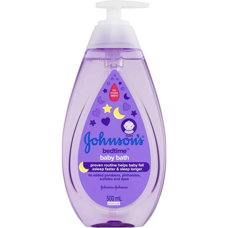 Gentle bedtime bath wash with Natural Calm aromas, designed to soothe babies for better sleep and joyful bath times.