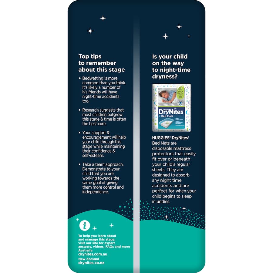 Huggies Drynites Boy 2-4 Years 10pack