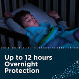 Huggies Drynites Boys 4-7 Years: discreet nighttime pants offering 12 hours of leakage protection and undie-like comfort for bedwetting.