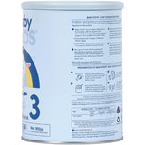 Baby Steps Goat Milk Stage 3 Toddler Milk Drink for 12-36 months, enriched with vitamins, DHA, and nutrients for healthy growth.