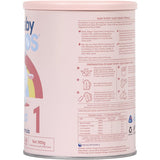Nutritious Baby Steps Goat Milk Formula for infants, supporting growth from birth to 6 months with fresh, balanced nutrition.