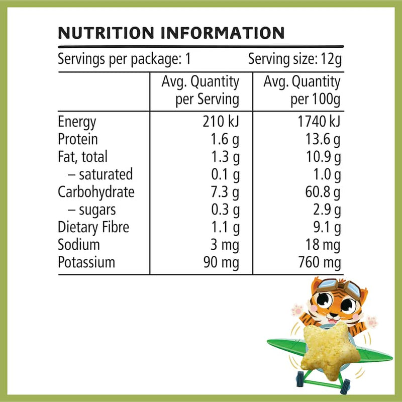 Heinz Little Kids Toddler Snacks Chickpea Puffs Carrot Broccoli