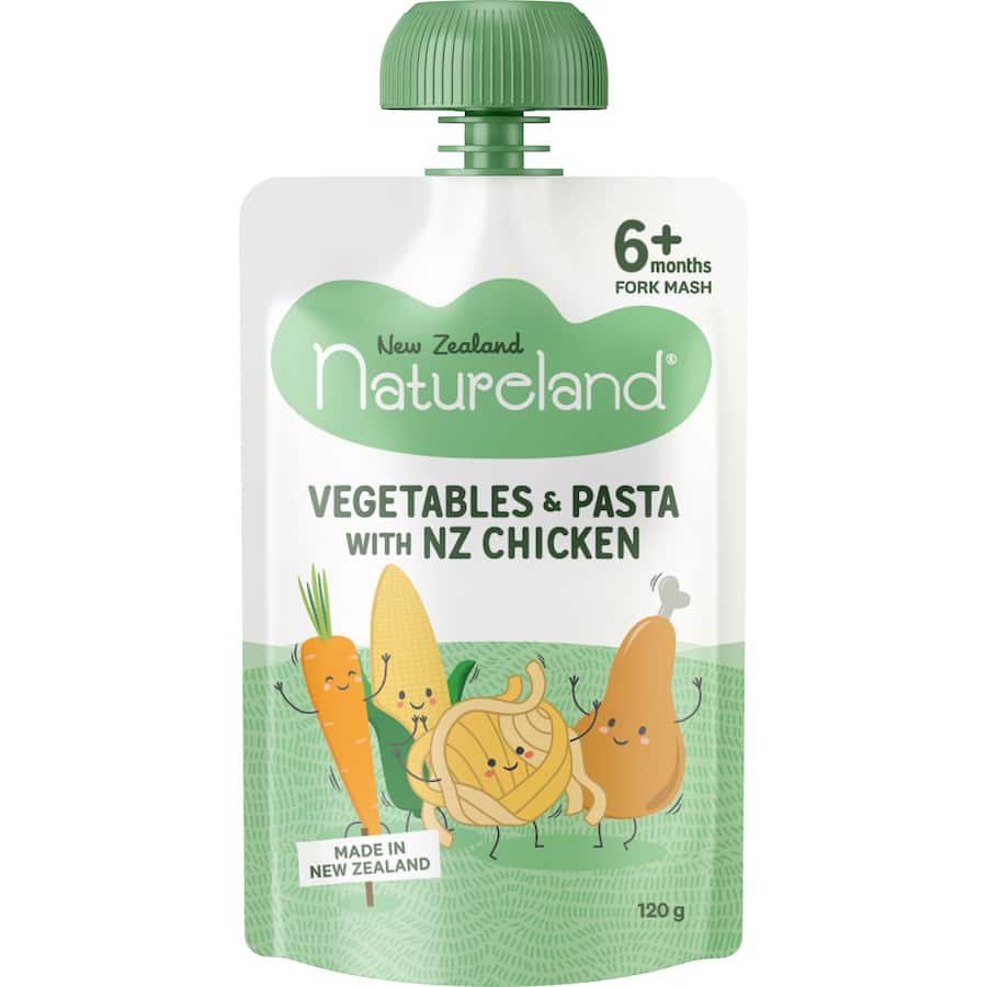Natureland Baby Food Chicken Pasta & Veges 120g