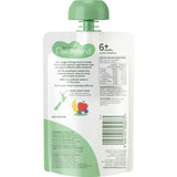 Natureland Baby Food Banana Berry Puree: organic blend of bananas, raspberries, blueberries, and blackberries for healthy eating.