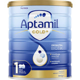 Aptamil Gold+1 Pronutra Biotik Baby Infant Formula From Birth To 6 Months 900g
