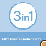 Huggies Thick Baby Wipes with Coconut Oil: gentle, thick wipes made with 90% natural ingredients for effective baby care.