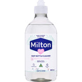 Milton Baby Bottle Cleaner removes milk residue, ensures safe cleaning of bottles, teats, and pump parts for baby care.