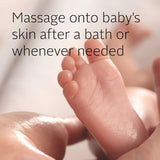 Ecostore Baby Oil in a recyclable bottle, enriched with blackcurrant, almond, and lavender for delicate baby skin care.