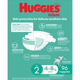 Huggies Infant Nappies Size 2 (4-8kg) Jumbo pack 96pack