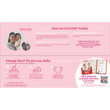 Huggies Ultra Dry Nappies for girls Size 4 feature a soft, stretchy fit, targeted absorbency, and a fun Minnie Mouse design.