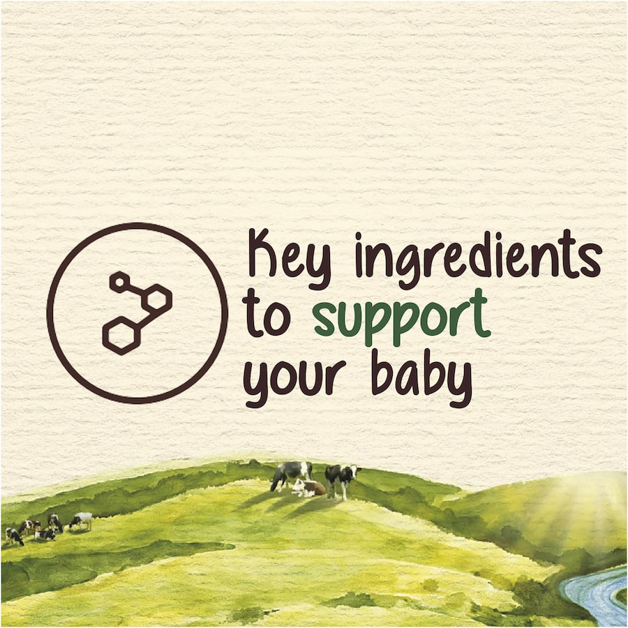 Karicare 2 Baby Follow-on Formula for 6-12 months, enriched with DHA, ARA, and prebiotics for healthy growth and development.