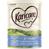 Karicare 4 Toddler Milk Drink for ages 2+, enriched with essential nutrients for growth and development, made from New Zealand milk.