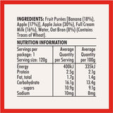 Wattie's Banana & Apple Porridge for 6+ months, creamy, nutritious, with no added sugar or preservatives. Perfect breakfast option.